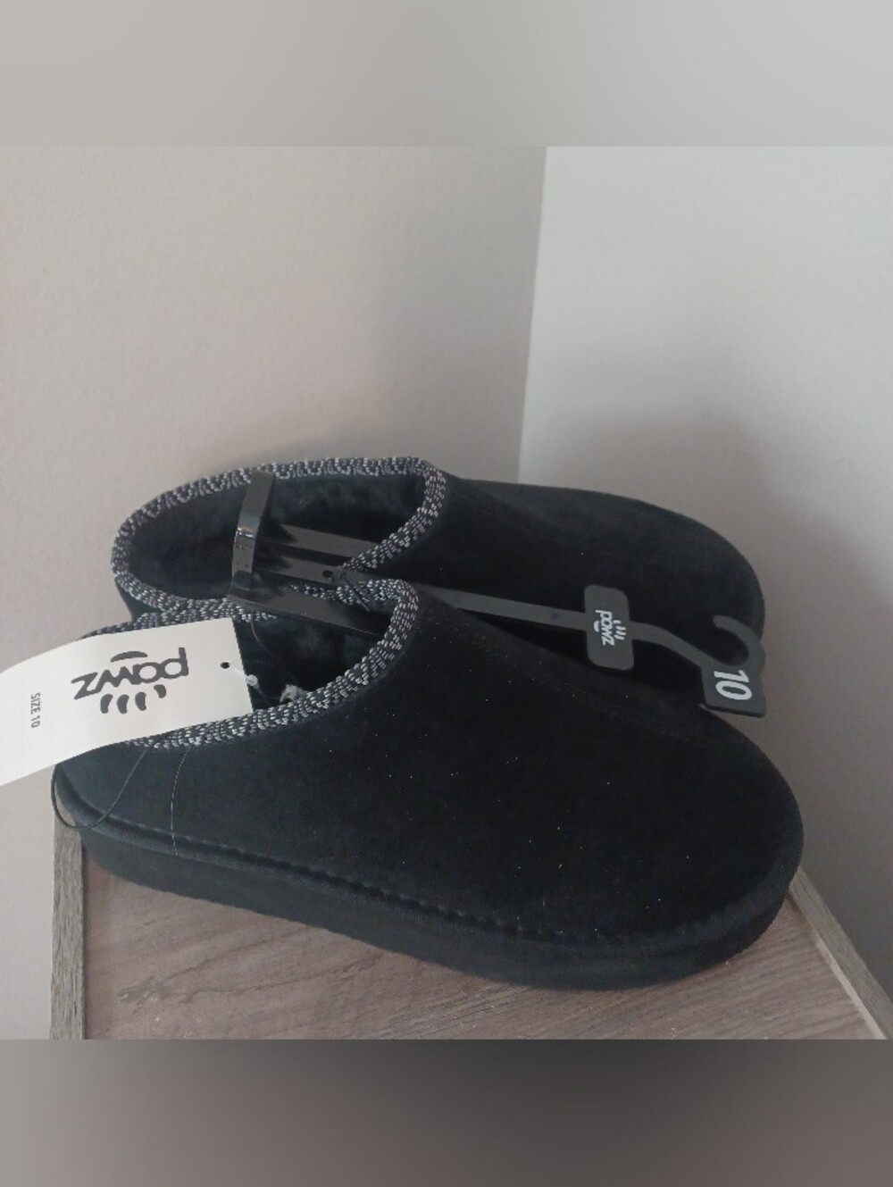 Pawz Slip Mule Clog Boots Sz 10